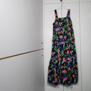 J.Crew Floral Tiered Sleeveless Sundress Size 8
